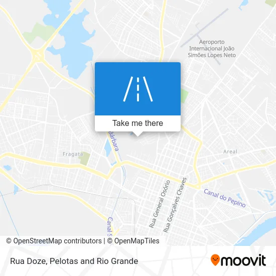 Rua Doze map
