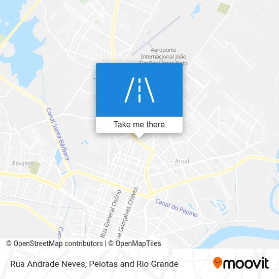 Rua Andrade Neves map