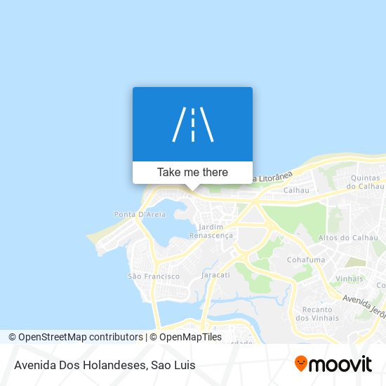 Mapa Avenida Dos Holandeses