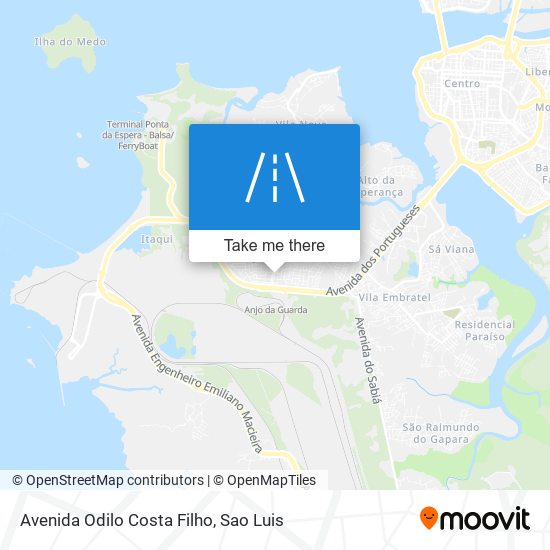 Avenida Odilo Costa Filho map