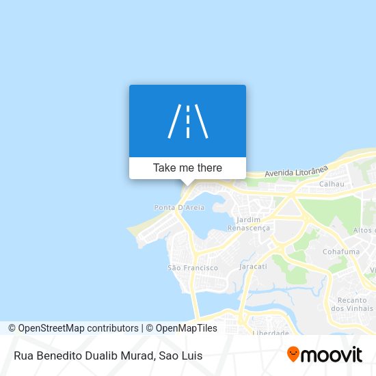 Rua Benedito Dualib Murad map