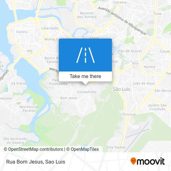 Rua Bom Jesus map