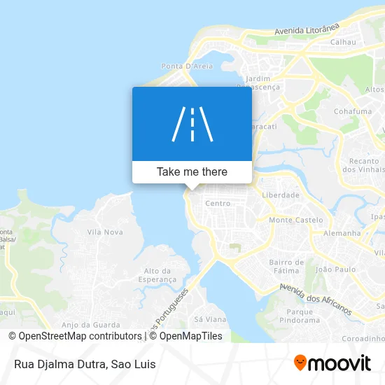 Rua Djalma Dutra map