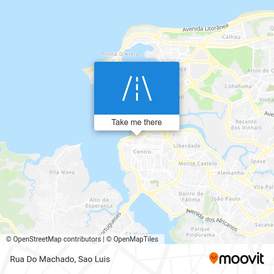 Rua Do Machado map