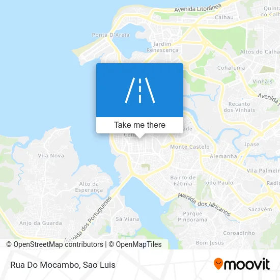 Rua Do Mocambo map