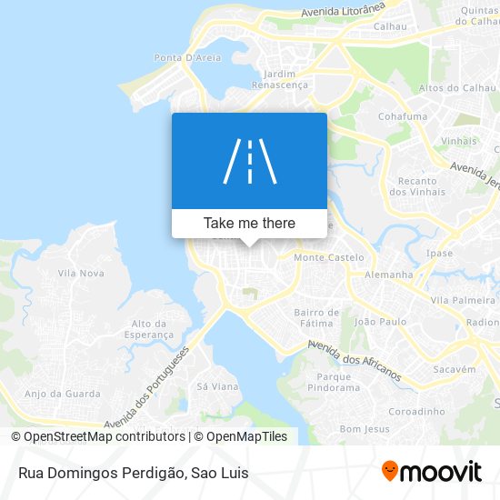 Rua Domingos Perdigão map