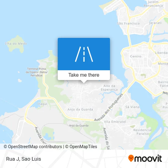 Rua J map