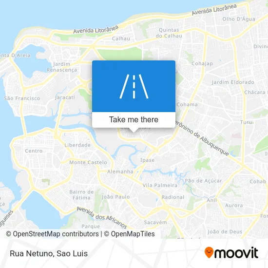 Rua Netuno map
