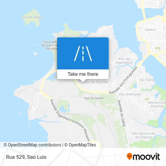 Rua 529 map