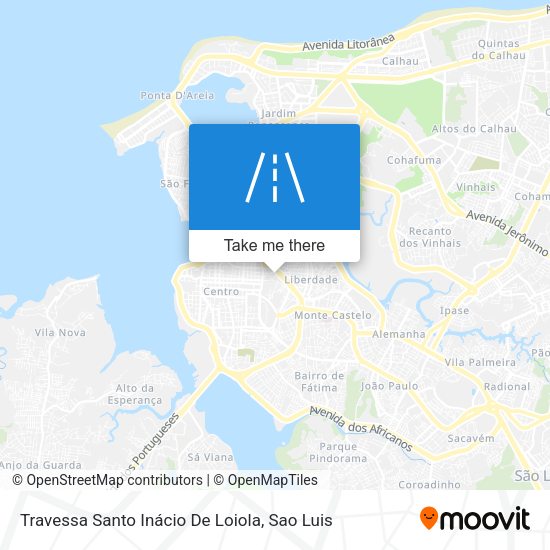 Travessa Santo Inácio De Loiola map