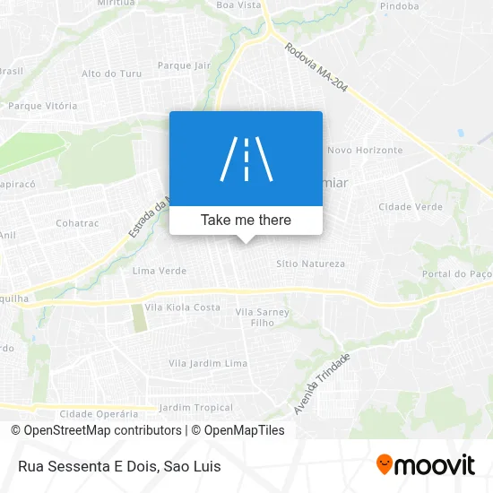 Rua Sessenta E Dois map