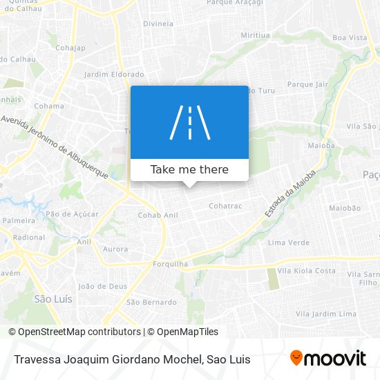 Travessa Joaquim Giordano Mochel map