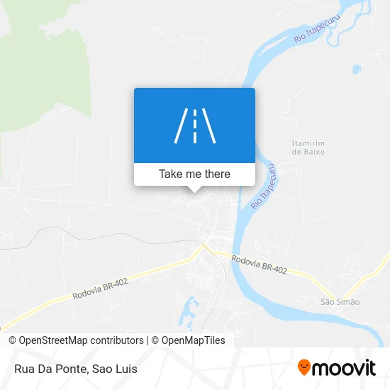 Rua Da Ponte map