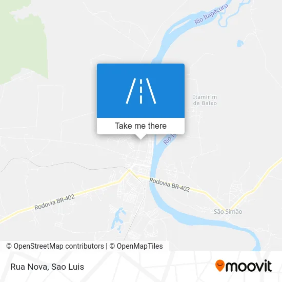 Rua Nova map