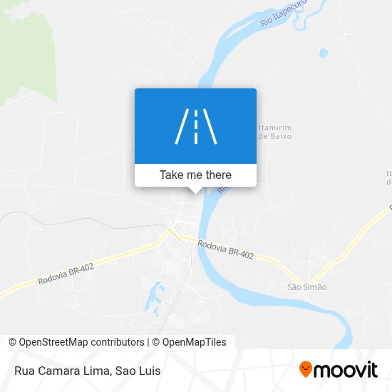 Rua Camara Lima map