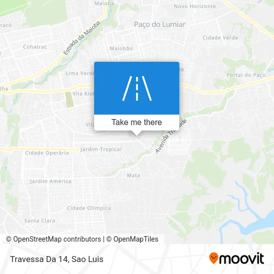 Travessa Da 14 map