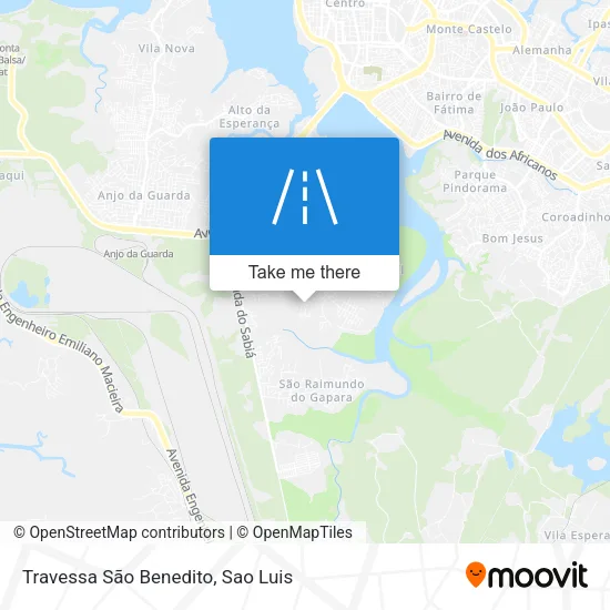 Travessa São Benedito map