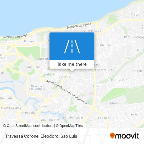 Travessa Coronel Eleodoro map