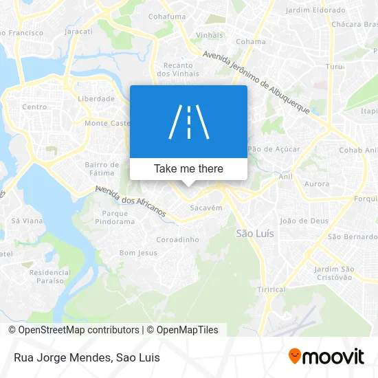 Rua Jorge Mendes map