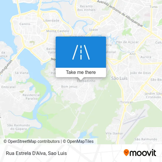 Rua Estrela D'Alva map