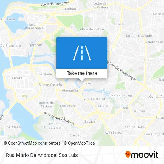 Rua Mario De Andrade map