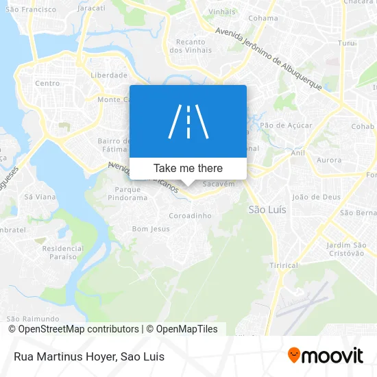 Rua Martinus Hoyer map