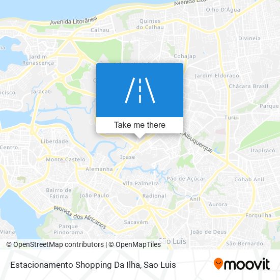 Mapa Estacionamento Shopping Da Ilha