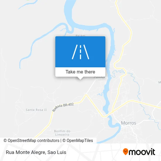 Rua Monte Alegre map