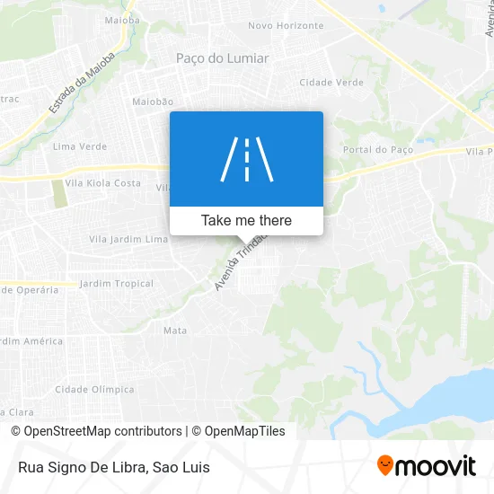 Rua Signo De Libra map