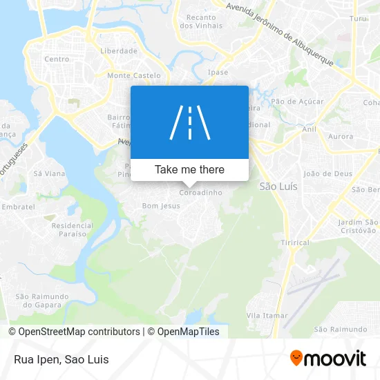 Rua Ipen map