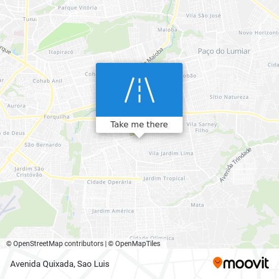 Mapa Avenida Quixada