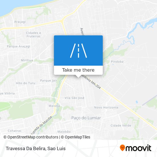 Travessa Da Belira map