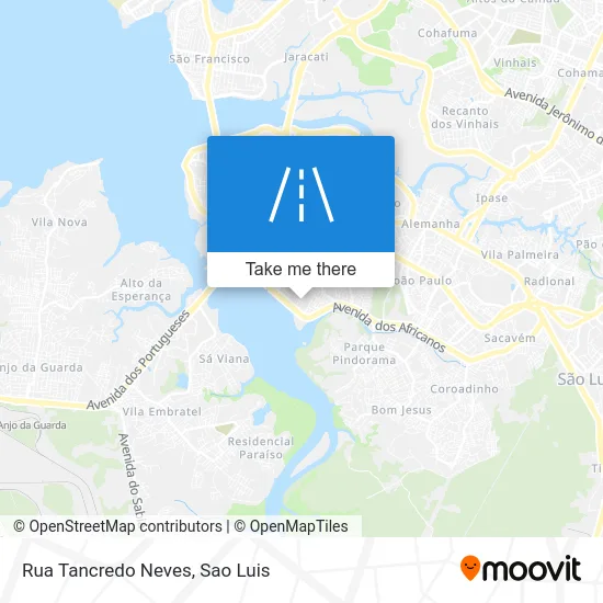 Rua Tancredo Neves map