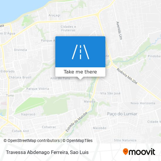 Travessa Abdenago Ferreira map