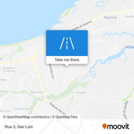 Rua 3 map