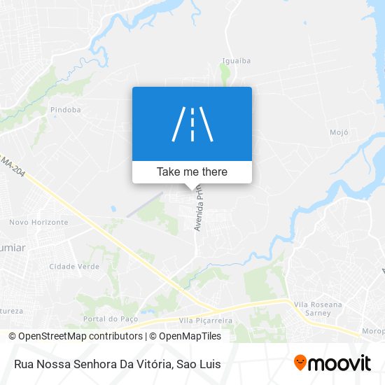 Rua Nossa Senhora Da Vitória map