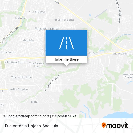 Rua Antônio Nojosa map