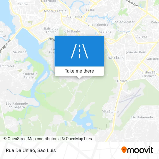 Rua Da Uniao map