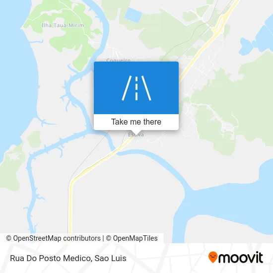 Rua Do Posto Medico map