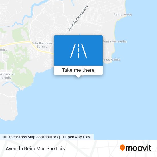 Avenida Beira Mar map