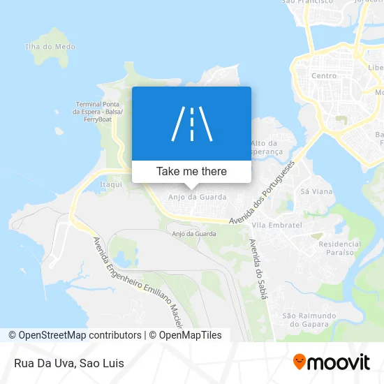 Rua Da Uva map