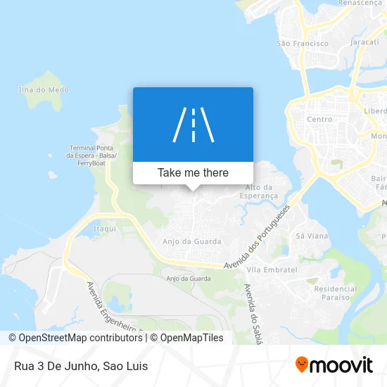 Rua 3 De Junho map