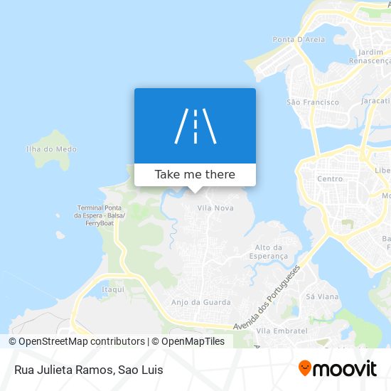 Rua Julieta Ramos map