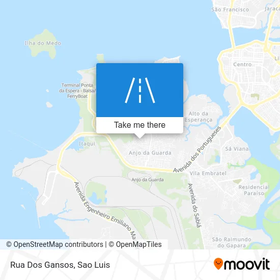 Rua Dos Gansos map
