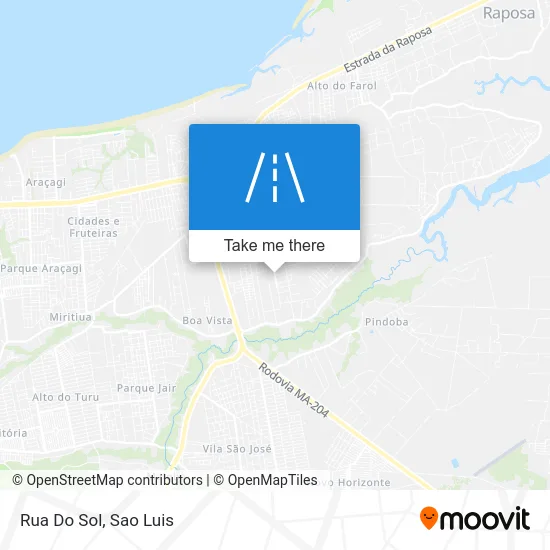 Rua Do Sol map