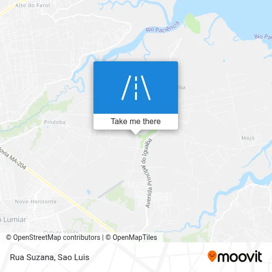 Rua Suzana map