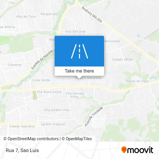 Rua 7 map