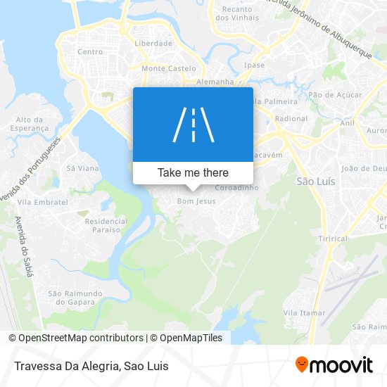 Travessa Da Alegria map