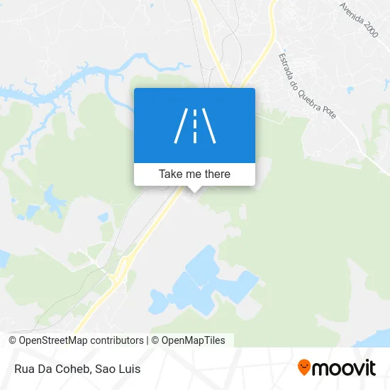 Rua Da Coheb map