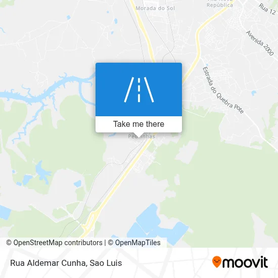 Rua Aldemar Cunha map